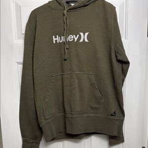 Hurley Olive Green Hoodie